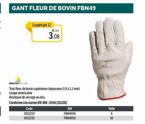 gant fleur de bovin fbn49