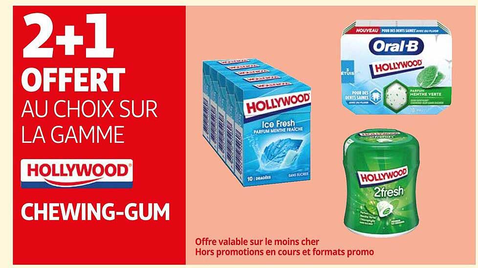 la gamme hollywood chewing-gum