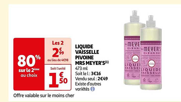 liquide vaisselle pivoine mrs meyer's