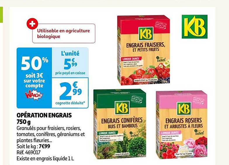 opération engrais 750g