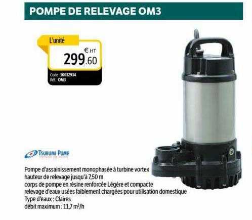pompe de relevage om3