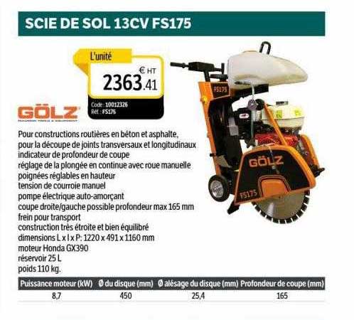 Sice De Sol 13cv Fs175 Gölz