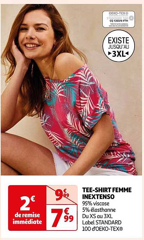 tee-shirt femme inextenso