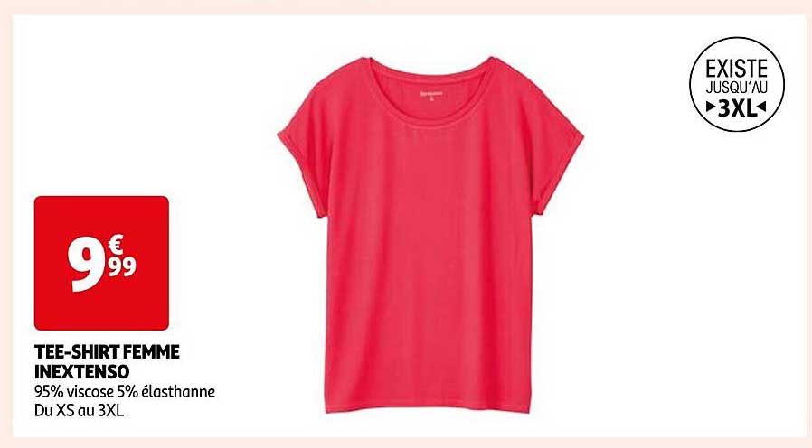 tee-shirt femme inextenso