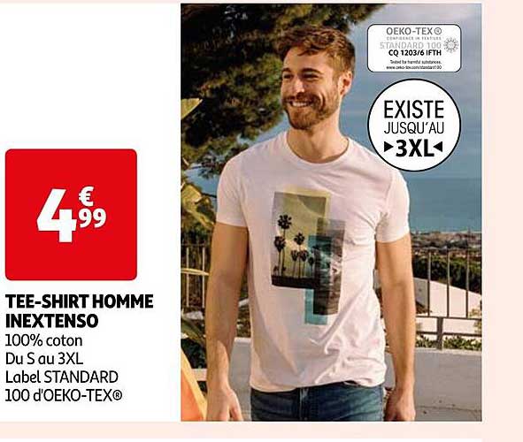 tee-shirt homme inextenso