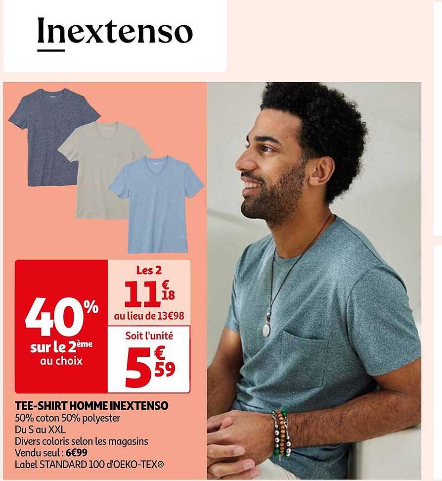 tee-shirt homme inextenso