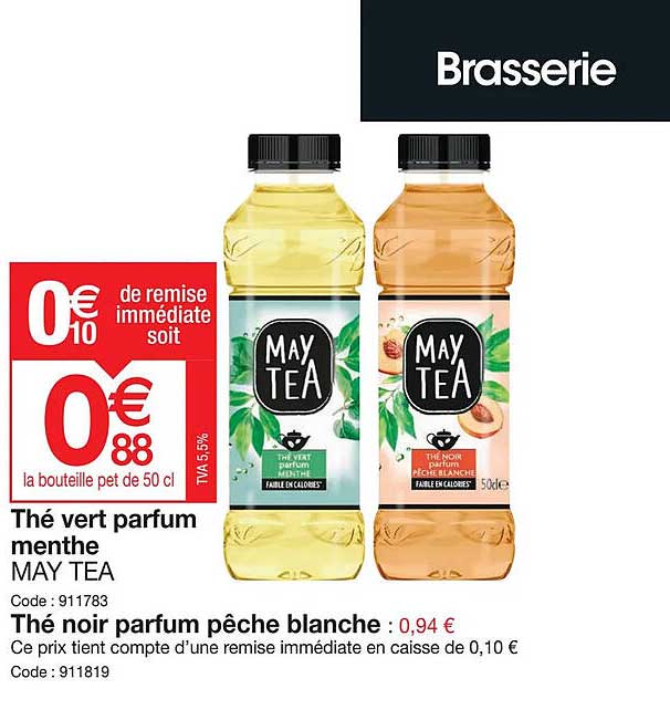 thé vert parfum menthe may tea