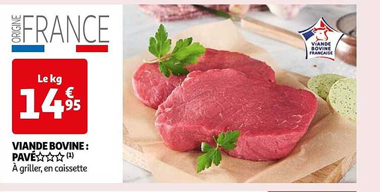 Viande Bovine : Pavé***