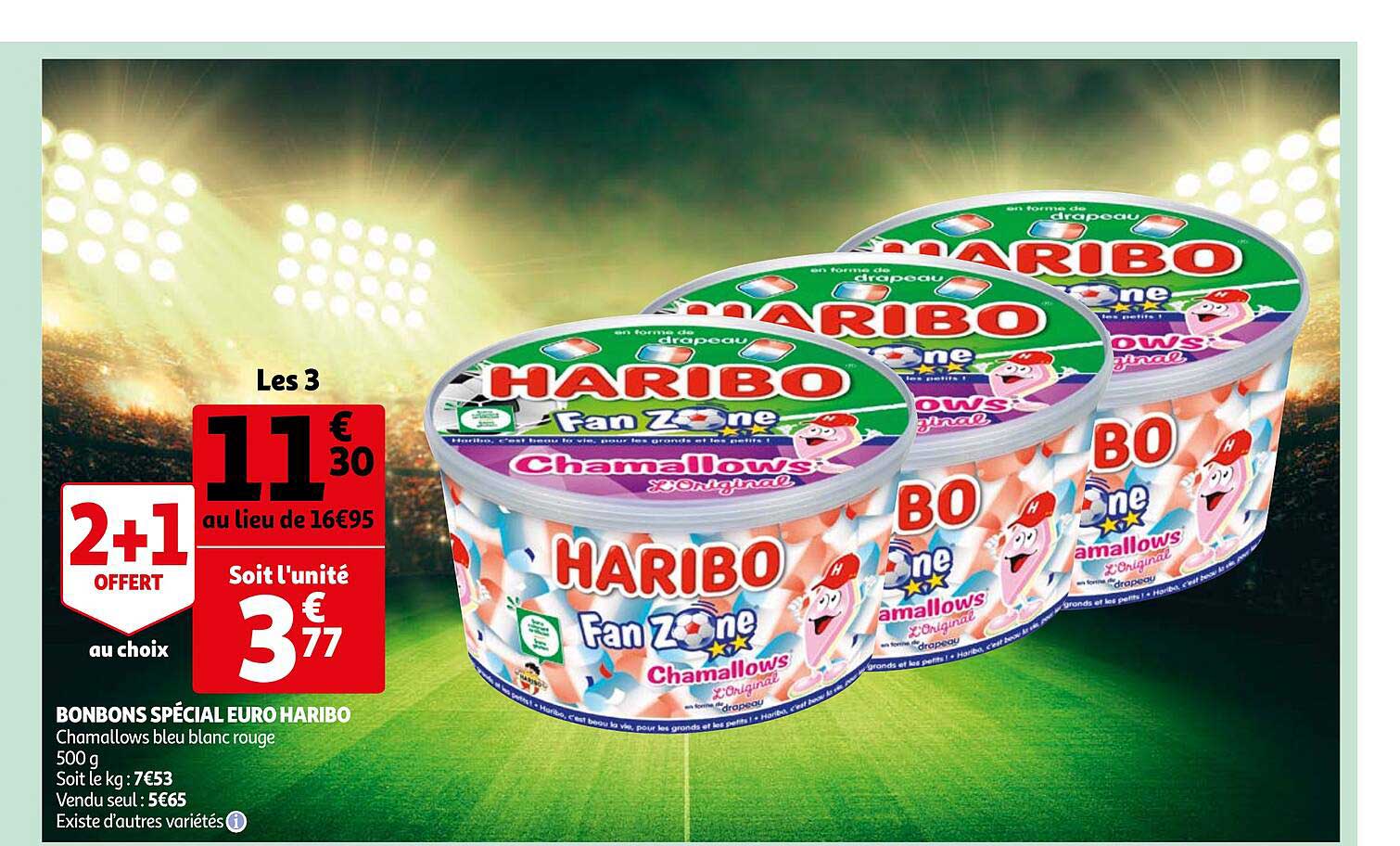 Bonbons Spécial Euro Haribo