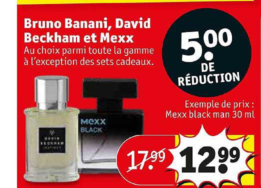 bruno banani, david beckham et mexx