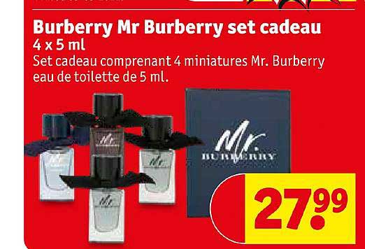 burberry mr burberry set cadeau