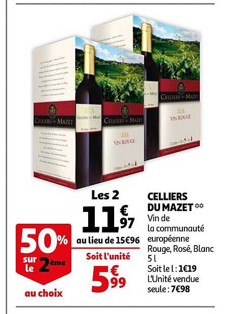 celliers du mazet vin de la communauté européenne