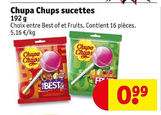 chupa chups sucettes