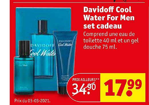 davidoff cool water for men set cadeau