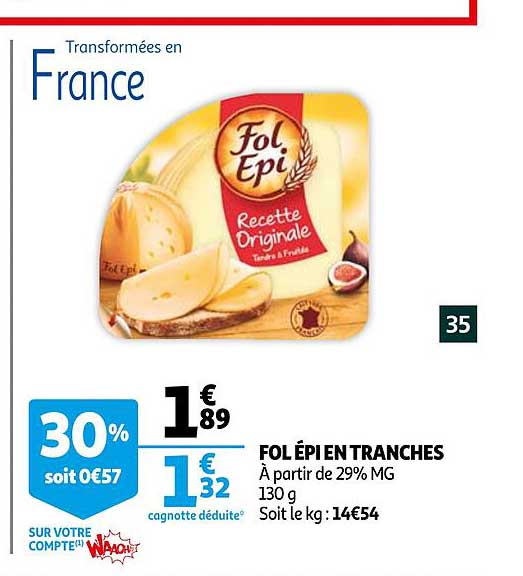 fol épi en tranches