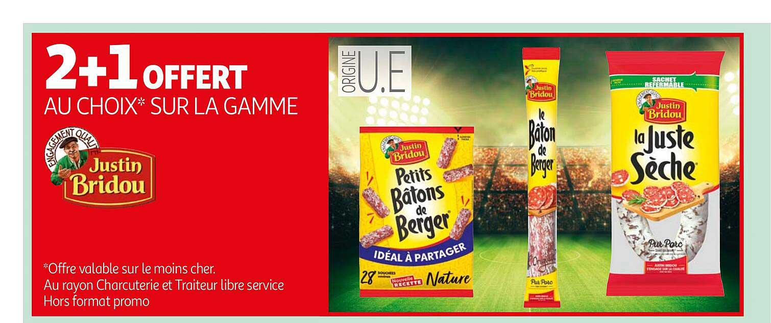 la gamme justin bridou