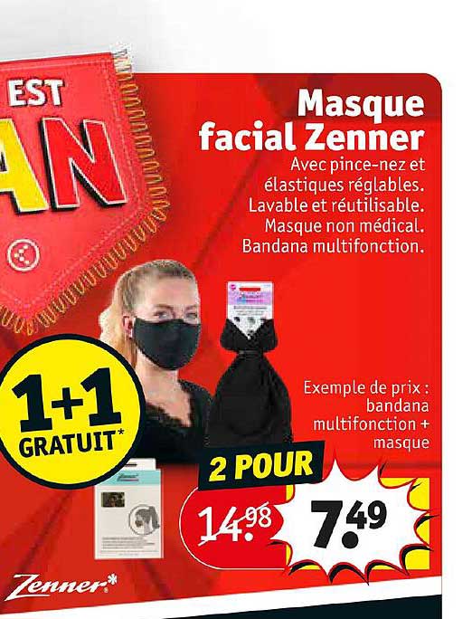 masque facial zenner