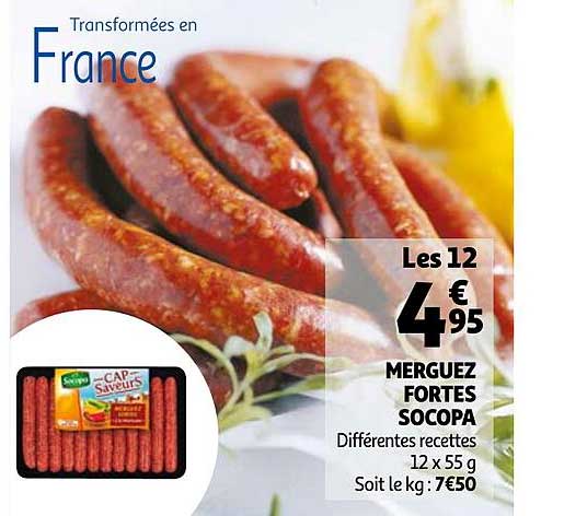 merguez fortes socopa