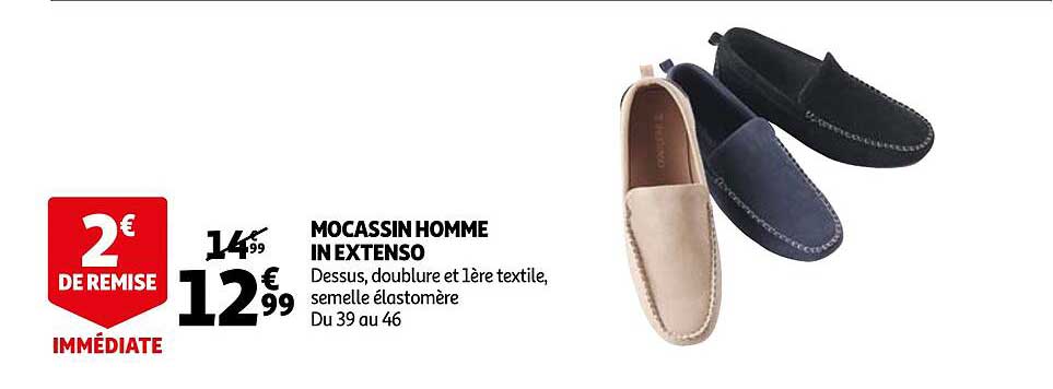 mocassin homme in extenso