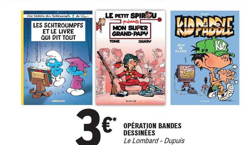 opération bandes dessinées