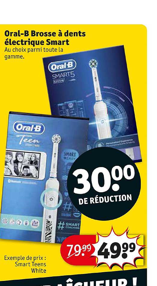 oral-b brosse à dents électrique smart