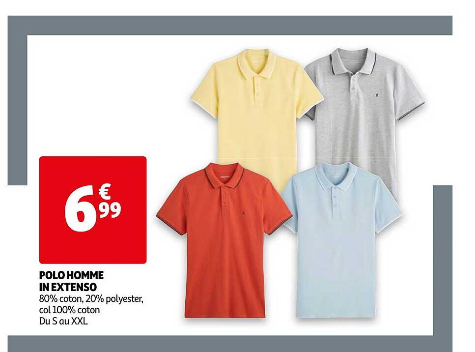 polo homme in extenso