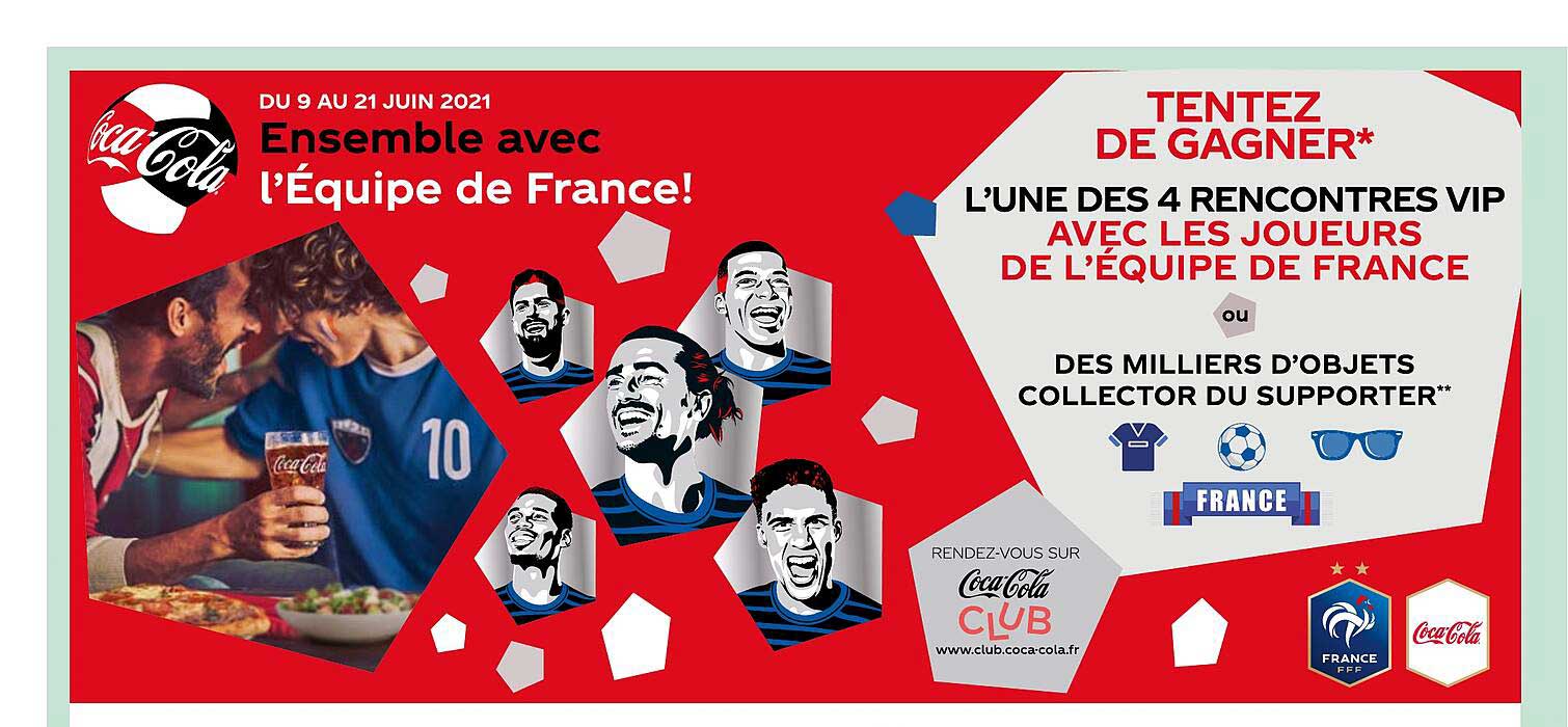 rencontres vip avec les joueurs de l'équipe de france ou des milliers d'objets collector du supporter