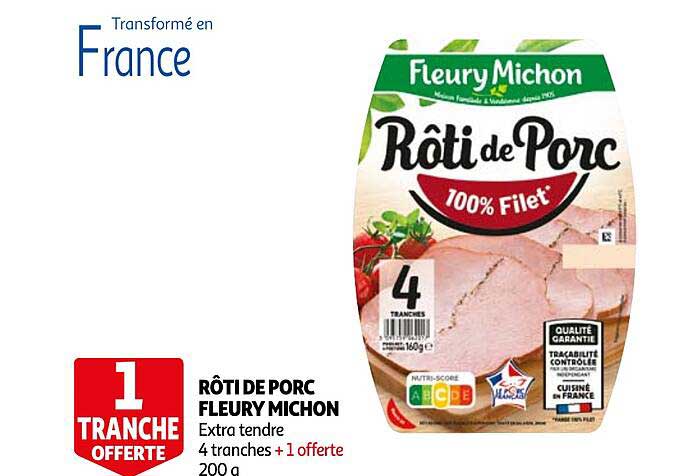 Rôti De Porc Fleury Michon