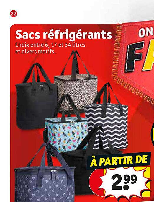 sacs réfrigérants