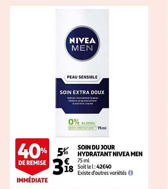 Soin Du Jour Hydratant Nivea Men