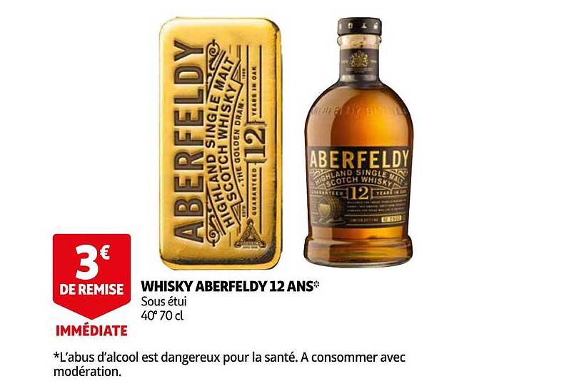 whisky aberfeldy 12 ans