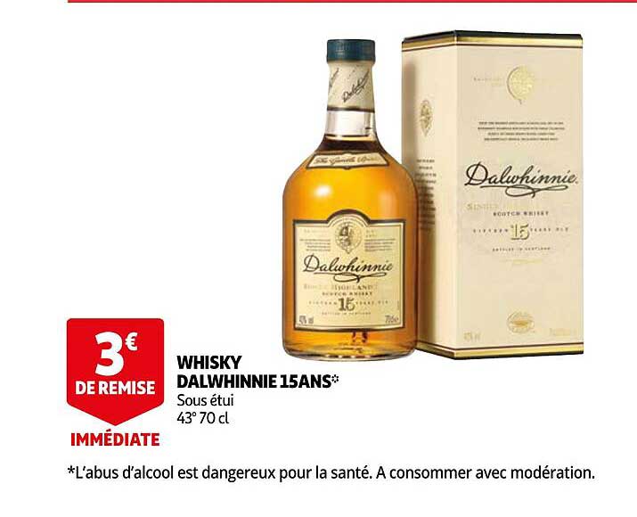 whisky dalwhinnie 15 ans