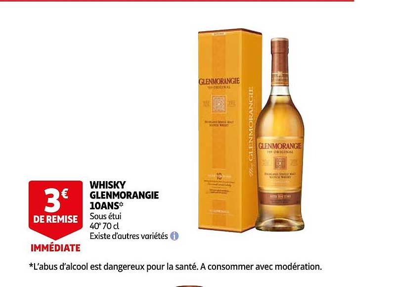 whisky glenmorangie 10 ans