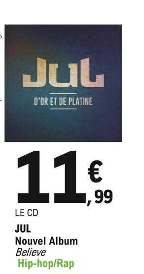 jul nouvel album