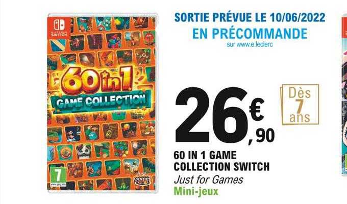 60 in 1 game collection switch