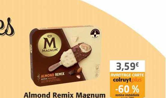 almond remix magnum
