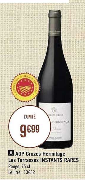 aop crozes hermitage les terrasses instants rares