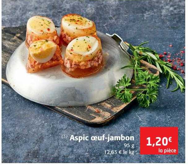 aspic oeuf-jambon