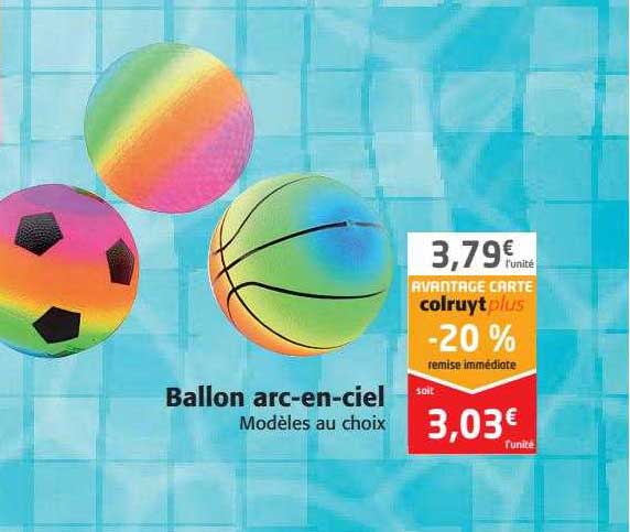 ballon arc-en-ciel