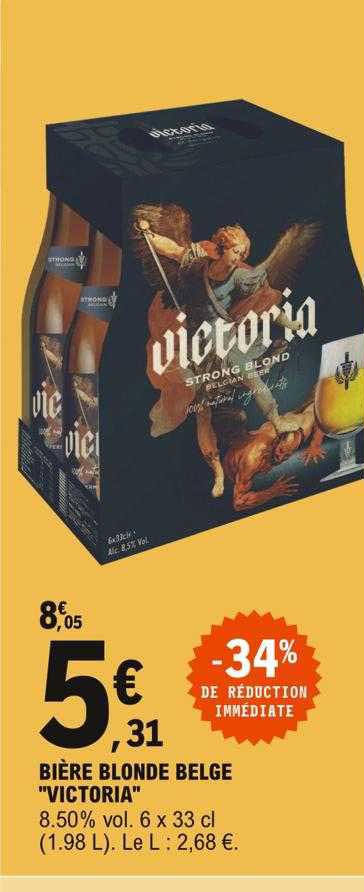 Bière Blonde Belge "victoria"
