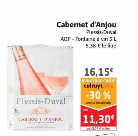 Cabernet D'anjou Plessis-duval