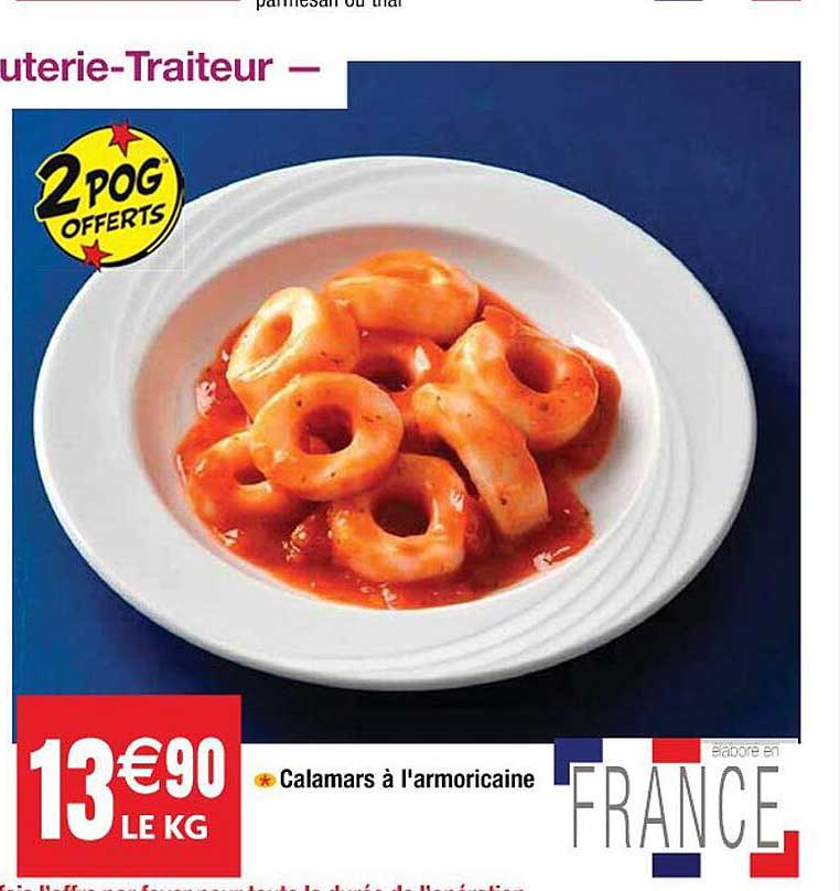 calamars à l'armoricaine