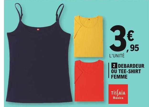 débardeur ou tee-shirt femme tissaia