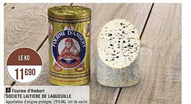 forme d'ambert société laitière de laqueuille