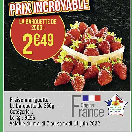 fraise mariguette