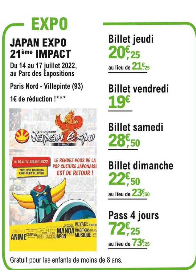 Japan Expo 21ème Impact