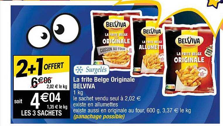 la frite belge originale belviva