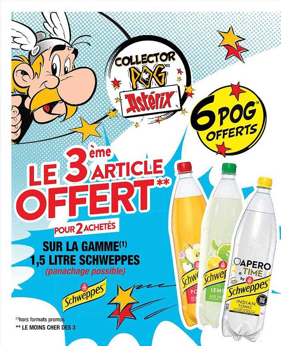 la gamme 1,5 litre schweppes