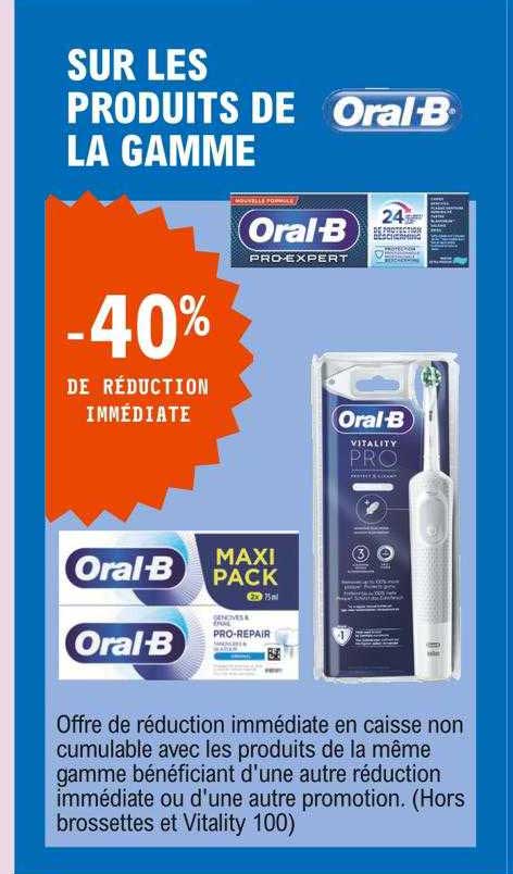 la gamme oral-b