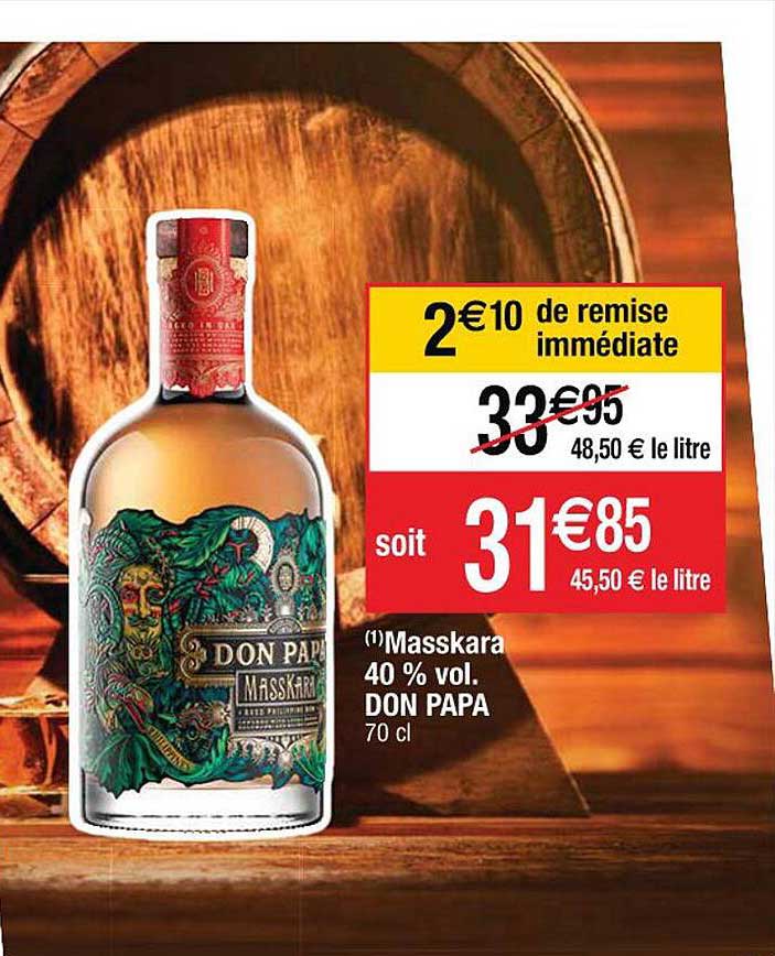 masskara 40% vol. don papa